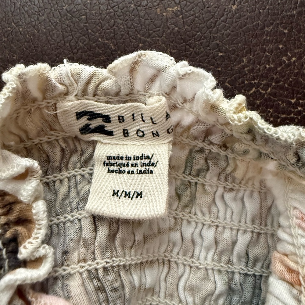 Billabong Kids' Cream and Tan Bottoms